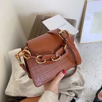 Cross Border France Non-mainstream Textured Bags Female 2020 New Style Fashion Crocodile Pattern Versatile Shoulder Square Sling
Cross Border France Non-mainstream Textured Bags Female 2020 New Style Fashion Crocodile Pattern Versatile Shoulder Square Sling