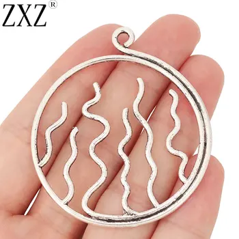 ZXZ 5pcs Tibetan Silver Large Wave Charms Pendants for Necklace Jewelry Making Findings 62x53mm 
ZXZ 5pcs Tibetan Silver Large Wave Charms Pendants for Necklace Jewelry Making Findings 62x53mm