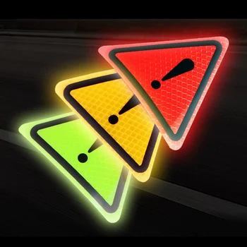 Universal Reflective Stickers Car Bodywork Decorative Paster Motorcycle Triangle Warning Label Reflective Warning
Universal Reflective Stickers Car Bodywork Decorative Paster Motorcycle Triangle Warning Label Reflective Warning