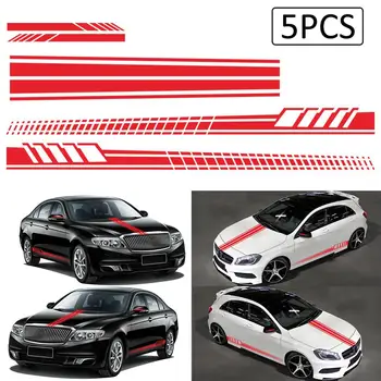 5PCS Car Side Stripes Side Stripe Skirts Graphics Vinyl Sticker Decals Racing Sport Car Stickers Auto Body DIY Car Accessories
5PCS Car Side Stripes Side Stripe Skirts Graphics Vinyl Sticker Decals Racing Sport Car Stickers Auto Body DIY Car Accessories