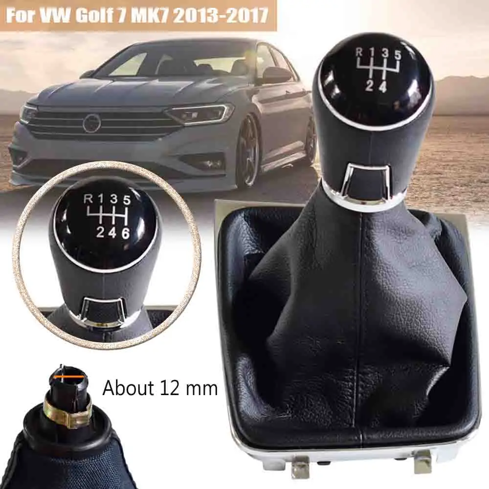 5/6 Speed Manual Car Gear Shift Shifter Knob Stick Lever Gaiter Boot Cover For Volkswagen VW Golf 7 MK7 2013 2014 2015-2017
5/6 Speed Manual Car Gear Shift Shifter Knob Stick Lever Gaiter Boot Cover For Volkswagen VW Golf 7 MK7 2013 2014 2015-2017