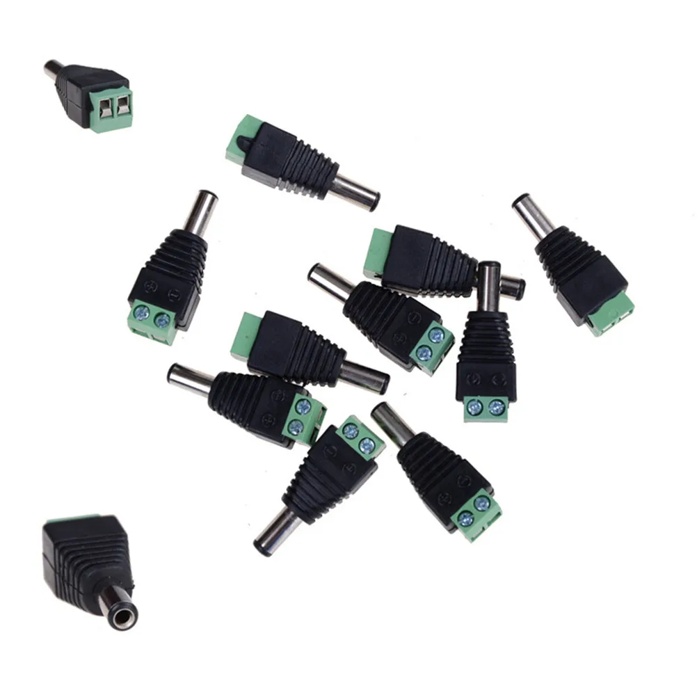 ZLinKJ 10 Pcs 12V 2.1 x 5.5mm single color DC Power Male Plug Jack Adapter Connector Plug for CCTV LED Light
ZLinKJ 10 Pcs 12V 2.1 x 5.5mm single color DC Power Male Plug Jack Adapter Connector Plug for CCTV LED Light