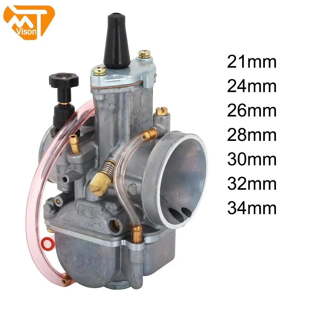 Универсальный 21 24 26 28 30 32 34 мм PWK карбюратор для мотоцикла Carburador Keihin Koso ATV Power Jet 100cc