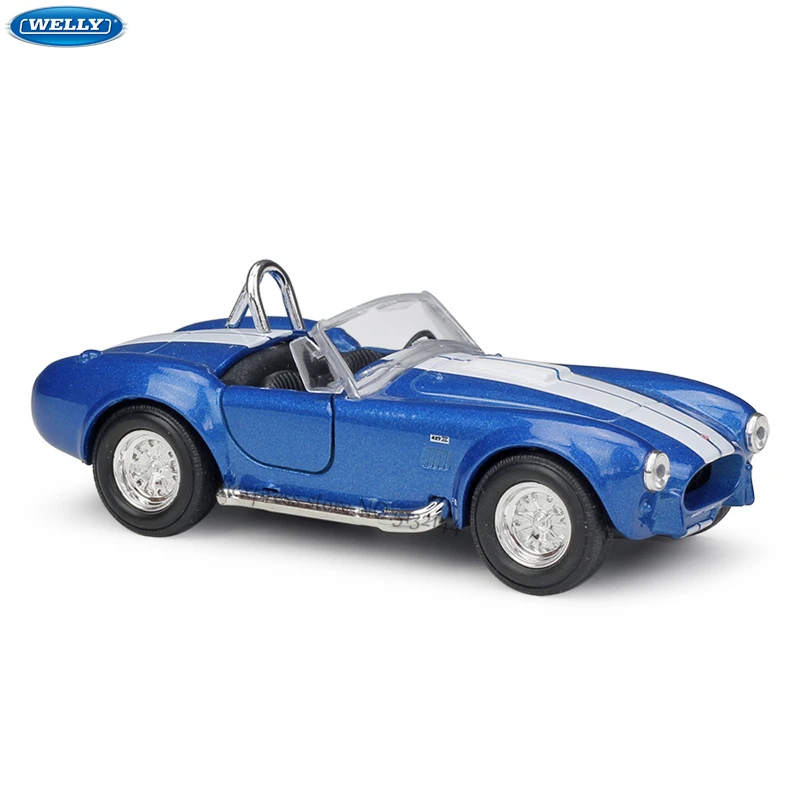 WELLY 1:36 1965 Shelby Cobra 427 S-C alloy car model machine Simulation Collection toy pull-back vehicle Gift collection
WELLY 1:36 1965 Shelby Cobra 427 S-C alloy car model machine Simulation Collection toy pull-back vehicle Gift collection