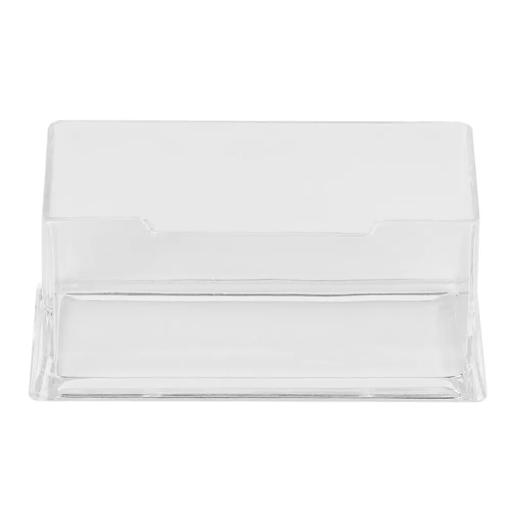 Clear PMMA Business Card Holder Display Stand Desk Desktop Countertop Business Card Holder Desk Shelf Box
Clear PMMA Business Card Holder Display Stand Desk Desktop Countertop Business Card Holder Desk Shelf Box