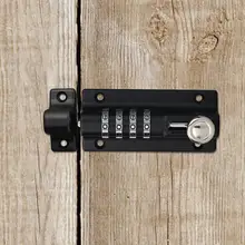 Sturdy Black/Silver Color Solid Reliable Sturdy Code Door Bolt Lock for Gates Code Door Bolt Lock Door Bolt Code Lock
Sturdy Black/Silver Color Solid Reliable Sturdy Code Door Bolt Lock for Gates Code Door Bolt Lock Door Bolt Code Lock