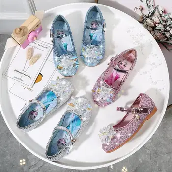 New Fashion Kids Sandal Lovely Cartoon Princess Sandals Children Leather Flat Shoes For Girls Crystal Shoes
New Fashion Kids Sandal Lovely Cartoon Princess Sandals Children Leather Flat Shoes For Girls Crystal Shoes