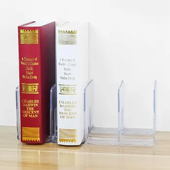 4 Grid Clear Acrylic Bookshelf Transparent Book Stand Elegant Bookends Book Storage Rack Book Folder for School Office
4 Grid Clear Acrylic Bookshelf Transparent Book Stand Elegant Bookends Book Storage Rack Book Folder for School Office