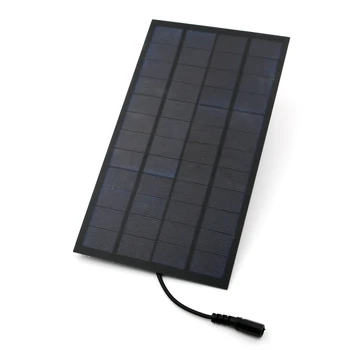 Solar Panel 5W 7W 9W 18V 12V 6V 5V USB Output DC 5.5*2.1 Solar Cell Battery Charger Voltage Regulator Mobile Phone Power Bank
Solar Panel 5W 7W 9W 18V 12V 6V 5V USB Output DC 5.5*2.1 Solar Cell Battery Charger Voltage Regulator Mobile Phone Power Bank