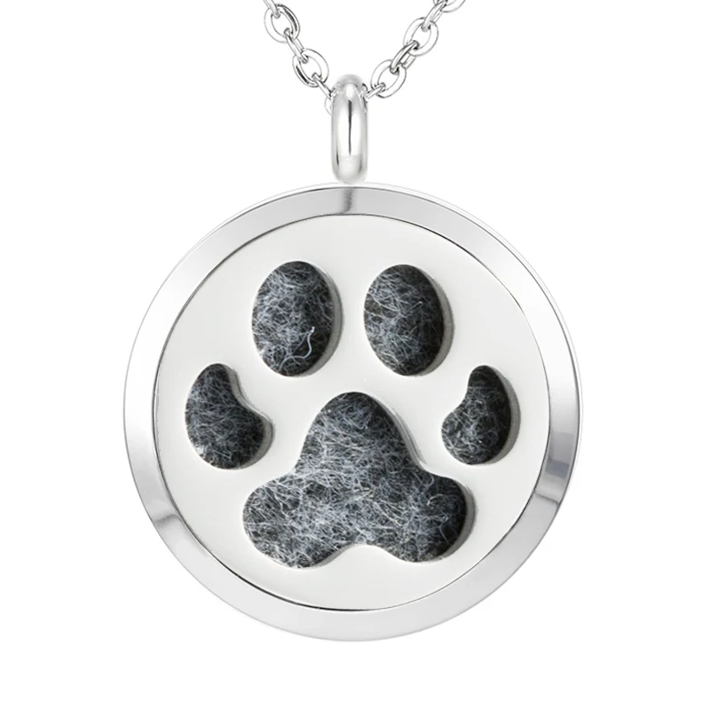 063 Essential Oil Diffuser Locket Pendant Necklace