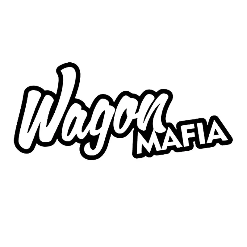 WAGON MAFIA Car Model Fashion PVC Car Sticker Decal Black Silver ZWW-2521, 14.5cm * 6.5cm
WAGON MAFIA Car Model Fashion PVC Car Sticker Decal Black Silver ZWW-2521, 14.5cm * 6.5cm