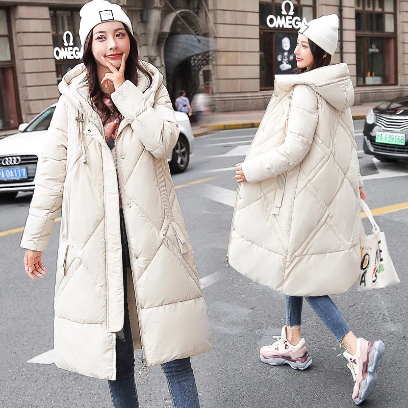 Mid-length 2019 Winter New Style Korean-style Loose-Fit Slimming Versatile Hooded Pocket Cotton-padded Clothes/Cotton Coat
Mid-length 2019 Winter New Style Korean-style Loose-Fit Slimming Versatile Hooded Pocket Cotton-padded Clothes/Cotton Coat
