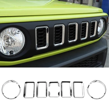 for Jimny Front Grille Insert + Headlight Cover Trim for Suzuki Jimny 2019 2020
for Jimny Front Grille Insert + Headlight Cover Trim for Suzuki Jimny 2019 2020