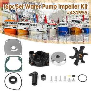 Impeller Water Pump Repair Kit For Johnson Evinrude 3 CYL 60 65 70 75 for HP 432955, 438591, 432956 436957 4601873 0432955
Impeller Water Pump Repair Kit For Johnson Evinrude 3 CYL 60 65 70 75 for HP 432955, 438591, 432956 436957 4601873 0432955