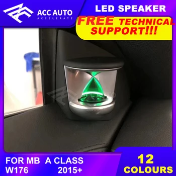 Car touchable tweeter LED light Fit For year 2015+ Mercedes A class W176 12 colors auto left right door side treble speakers
Car touchable tweeter LED light Fit For year 2015+ Mercedes A class W176 12 colors auto left right door side treble speakers