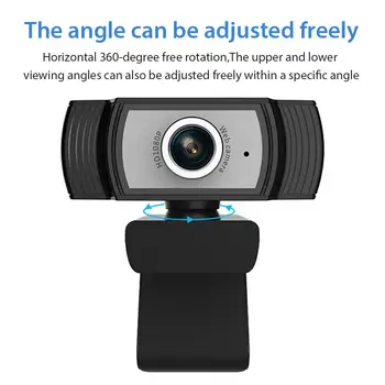 1080P HD Video Webcam USB Web Manual Focusing Camera With Microphone For Video Conferencing Live Streaming Online Teaching 
1080P HD Video Webcam USB Web Manual Focusing Camera With Microphone For Video Conferencing Live Streaming Online Teaching