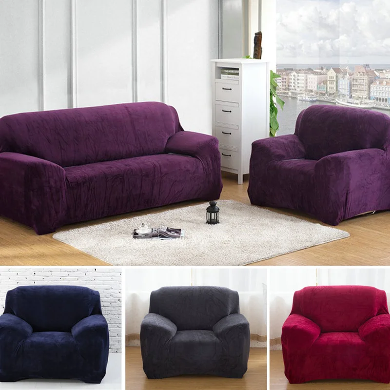 Non-slip Elastic Plush Covers for Sofa Color Smooth Cover for Couch Extensible Thicken Slipcover Seater Protector Universal Soft
Non-slip Elastic Plush Covers for Sofa Color Smooth Cover for Couch Extensible Thicken Slipcover Seater Protector Universal Soft