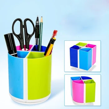 1 Pcs Stationery large capacity desk rotating pen holder pencil case cosmetic desktop storage stationery box school office
1 Pcs Stationery large capacity desk rotating pen holder pencil case cosmetic desktop storage stationery box school office