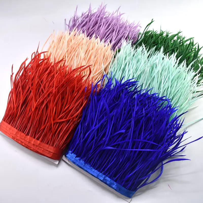 Top Quality 1Meters/Lot Goose Feathers Trimming Fringe for Sewing Clothing 6-8" DIY Natural Feathers Party Wedding Decoration
Top Quality 1Meters/Lot Goose Feathers Trimming Fringe for Sewing Clothing 6-8" DIY Natural Feathers Party Wedding Decoration