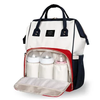 Fashion Contrast Color Backpack Mummy Bag Multifunctional Large Capacity Baby Bag B Travel Backpack Diaper Bag
Fashion Contrast Color Backpack Mummy Bag Multifunctional Large Capacity Baby Bag B Travel Backpack Diaper Bag
