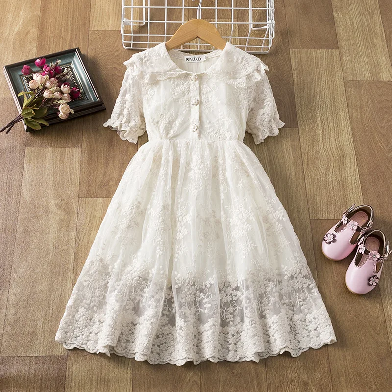 2020 Summer Children's Clothing Children's Gauze Dress Girl Short-sleeved Princess Dress For 3-8y Kids Girls 
2020 Summer Children's Clothing Children's Gauze Dress Girl Short-sleeved Princess Dress For 3-8y Kids Girls