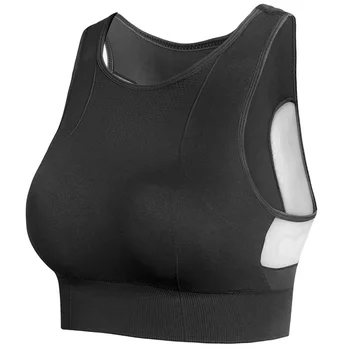 Women'S Seamless High Impact Sports Bra With Removable Cups High Support Pink Workout Yoga Bra Back Cutout Activewear Black Xl 
Women'S Seamless High Impact Sports Bra With Removable Cups High Support Pink Workout Yoga Bra Back Cutout Activewear Black Xl