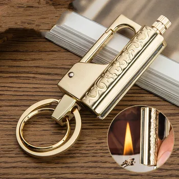 Outdoor Survival Tool Permanent Matches Waterproof Flint Free Fire Starter Kerosene Camping Lighter Flint Keychain Lighter
Outdoor Survival Tool Permanent Matches Waterproof Flint Free Fire Starter Kerosene Camping Lighter Flint Keychain Lighter