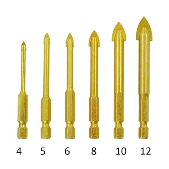 7 Pcs Hexagonal Shank Triangular Head Bits for Wood Metal Glass Electric Hand Drill QP2
7 Pcs Hexagonal Shank Triangular Head Bits for Wood Metal Glass Electric Hand Drill QP2