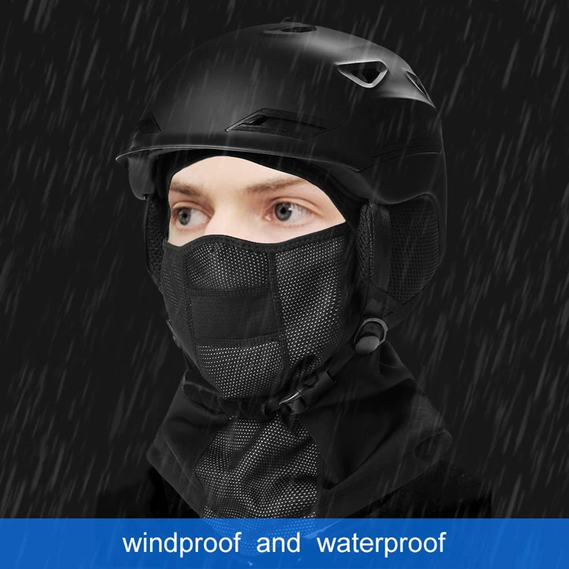 Masks Protection Winter Headwear Cycling Full Face Mask Balaclava Rainproof Windproof Thermal Mouth
Masks Protection Winter Headwear Cycling Full Face Mask Balaclava Rainproof Windproof Thermal Mouth