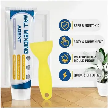 Tile Gap Repair Wall Mending Agent With Scraper Wall Repair Agent Filling Agents Wall Porcelain Home Living Room Paint Cleaner
Tile Gap Repair Wall Mending Agent With Scraper Wall Repair Agent Filling Agents Wall Porcelain Home Living Room Paint Cleaner