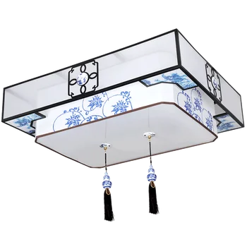 New Chinese LED Warm Simple Bedroom Ceiling Lights Rectangular Living Room Light Restaurant lights Square Iron Lamp AP8111558
New Chinese LED Warm Simple Bedroom Ceiling Lights Rectangular Living Room Light Restaurant lights Square Iron Lamp AP8111558