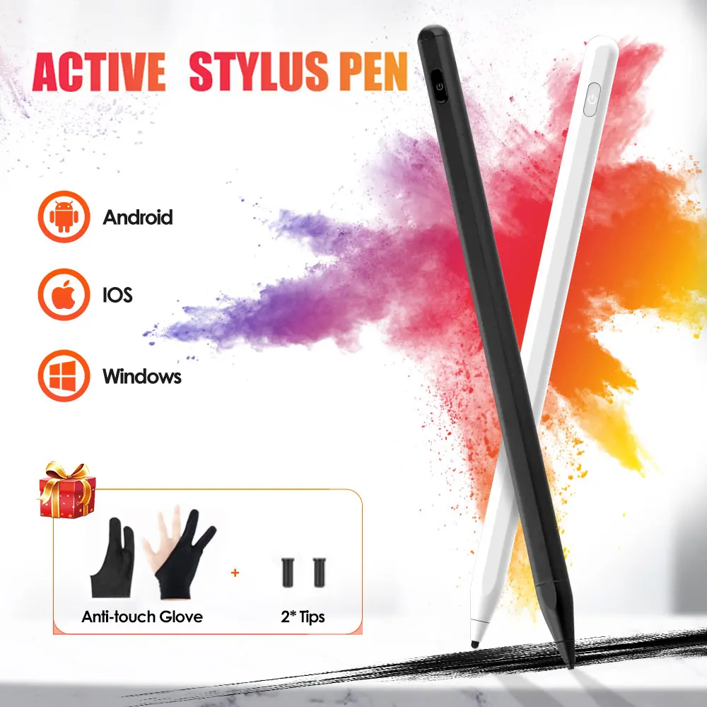 Universal Active Stylus Pen For Drawing Capacitive Touch Screen Stylus For Samsung Xiaomi iPad iOS Android Tablet Phones Pencil
Universal Active Stylus Pen For Drawing Capacitive Touch Screen Stylus For Samsung Xiaomi iPad iOS Android Tablet Phones Pencil