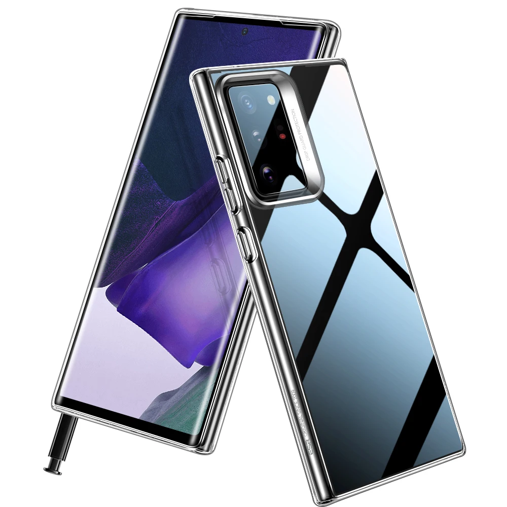 ESR-funda de vidrio templado para Samsung Galaxy, funda Ultra transparente para Samsung Galaxy Note 20 10 Plus S20 Note 9 10 5G S9 22 H4735a3bafb2b470fad50af4983e42666F
