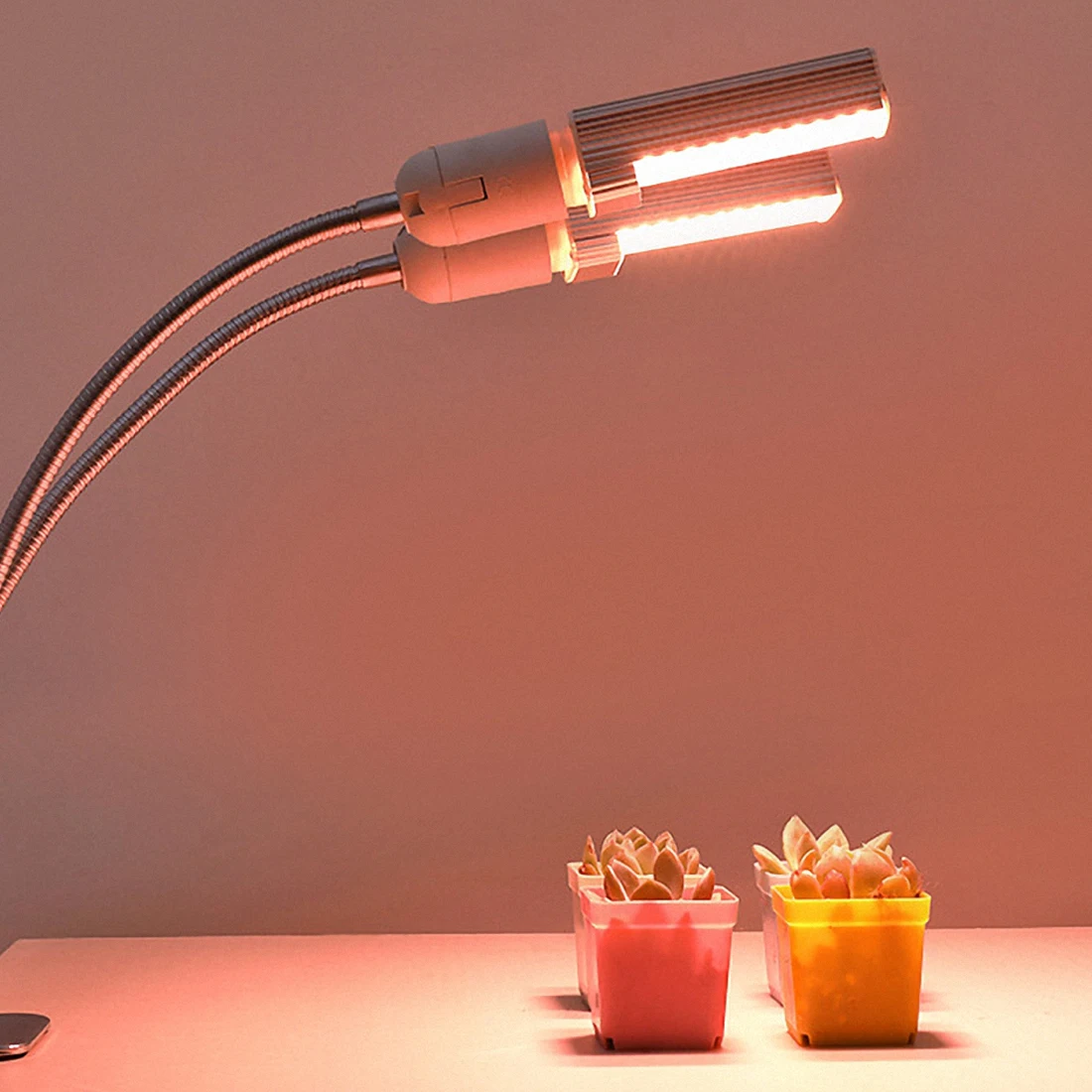 Plant LED Grow Light Full Spectrum Dimmable LED With Adjustable Gooseneck Desk Clip For Succulent Plants Light For Indoor Plant
Plant LED Grow Light Full Spectrum Dimmable LED With Adjustable Gooseneck Desk Clip For Succulent Plants Light For Indoor Plant