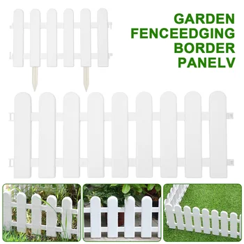 White Garden Lawn Grass Edging Fence Picket Border Panel PVC Wall Fencing Board Garden Yard Decoration DIY Easy Assemble
White Garden Lawn Grass Edging Fence Picket Border Panel PVC Wall Fencing Board Garden Yard Decoration DIY Easy Assemble