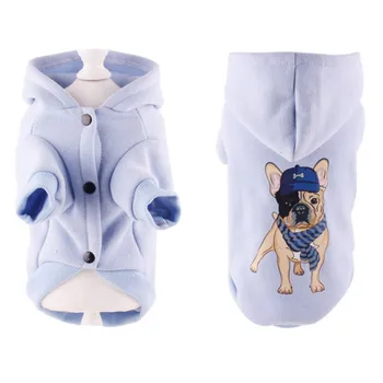 Warm Cartoon Printed Pattern Long Sleeve Jacket Dog Clothes For Cold Weather Dog Polyester 2 Legged Hooded Coat Dog Clothes
Warm Cartoon Printed Pattern Long Sleeve Jacket Dog Clothes For Cold Weather Dog Polyester 2 Legged Hooded Coat Dog Clothes