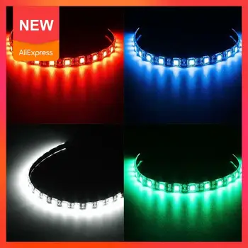 30CM 18 LED Strip Light 5050 SMD For PC Computer Case Waterproof Flexible Tape Bright LED Strip Light Bulbs B7T0
30CM 18 LED Strip Light 5050 SMD For PC Computer Case Waterproof Flexible Tape Bright LED Strip Light Bulbs B7T0