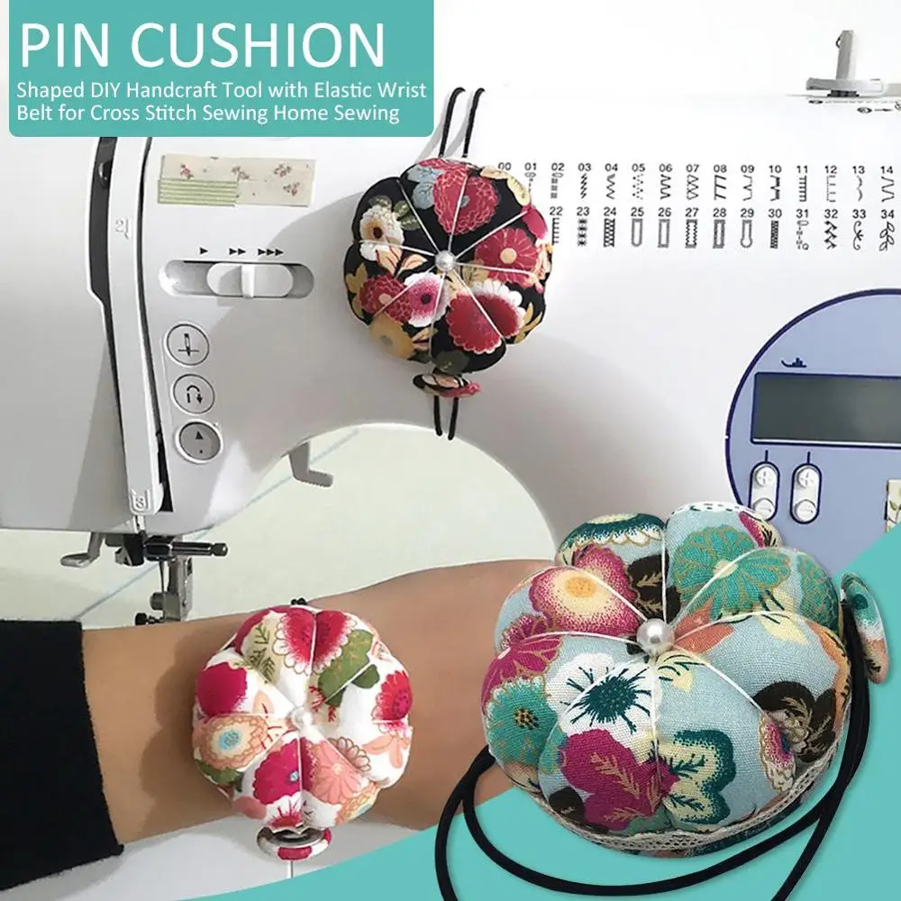 Sewing Pins Accessories Pumpkin Ball Shaped Needle Pin Cushion Pincushion Wrist Strap Stitch Needlework Mat DIY Craft Supplies
Sewing Pins Accessories Pumpkin Ball Shaped Needle Pin Cushion Pincushion Wrist Strap Stitch Needlework Mat DIY Craft Supplies