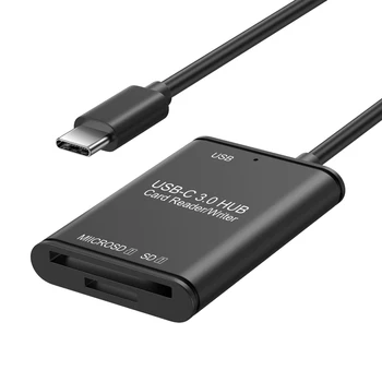 2020 New USB C Type C Card SD Reader Adapter Cable SD& Micro SD TF Connection Smart Memory Card reader for Macbook Pro Type-C Po
2020 New USB C Type C Card SD Reader Adapter Cable SD& Micro SD TF Connection Smart Memory Card reader for Macbook Pro Type-C Po