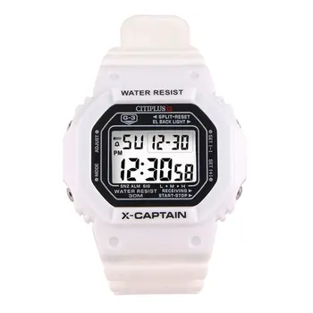 X-Captain Student Table Multi-Function Electronic Watch Led Waterproof Electronic Watch Square Watch
X-Captain Student Table Multi-Function Electronic Watch Led Waterproof Electronic Watch Square Watch