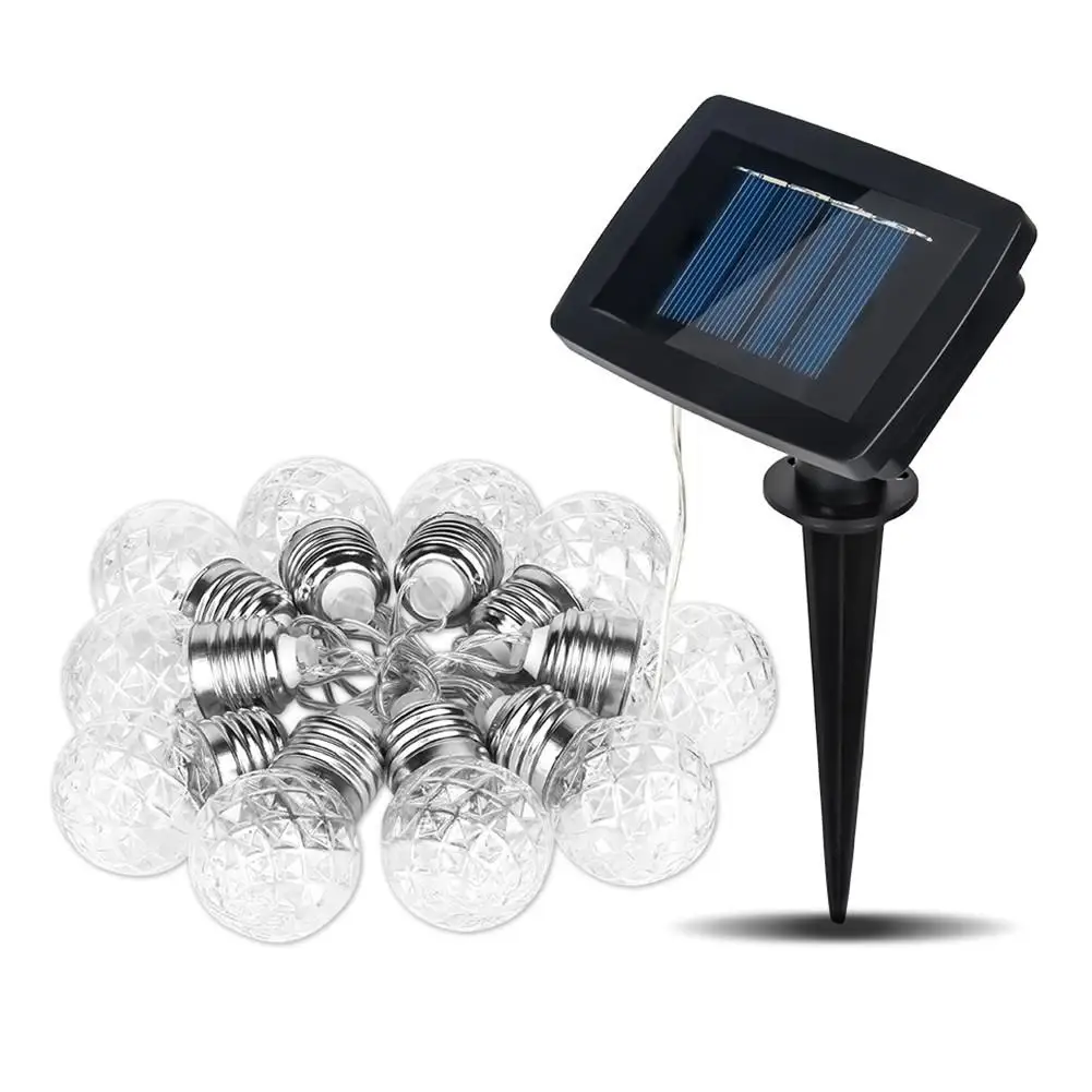 Solar Boloon Bulb String 10 LED Solar Energy Lighting Solar Light IP65 Warm White LED Chains Light Christmas For Home Decoration
Solar Boloon Bulb String 10 LED Solar Energy Lighting Solar Light IP65 Warm White LED Chains Light Christmas For Home Decoration