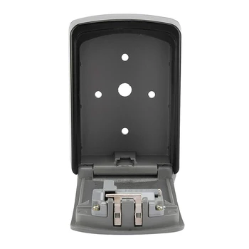 Key Box 4-Digit Adjustable Combination Password Key Box Premium Security Lock Organizer Wall-Mounted Key Storage Lock Box Grey
Key Box 4-Digit Adjustable Combination Password Key Box Premium Security Lock Organizer Wall-Mounted Key Storage Lock Box Grey