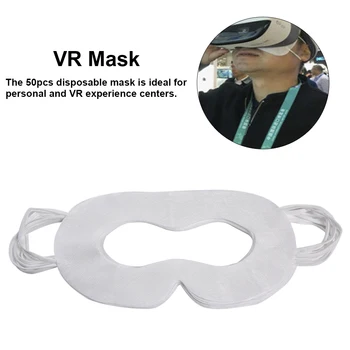 50PCS/pack VR Disposable Mask Face Cover Sanitary Spunlace Cloth Mask For Eye Infections Prevention Suitable For All VR Headsets
50PCS/pack VR Disposable Mask Face Cover Sanitary Spunlace Cloth Mask For Eye Infections Prevention Suitable For All VR Headsets