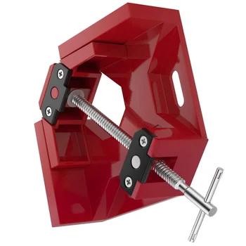 1PC 90°Right Angle Clamp T-shaped Angle Clamp Photo Frame Clamp Tool Multi-purpose Hardware Tool for Home Studio (Red)
1PC 90°Right Angle Clamp T-shaped Angle Clamp Photo Frame Clamp Tool Multi-purpose Hardware Tool for Home Studio (Red)