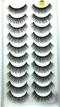 QUXINHAO 10pairs Natural Thick multi-layer curl Soft Eyelash Extension False Eyelashes Silk Fake Lashes for Makeup tools
QUXINHAO 10pairs Natural Thick multi-layer curl Soft Eyelash Extension False Eyelashes Silk Fake Lashes for Makeup tools