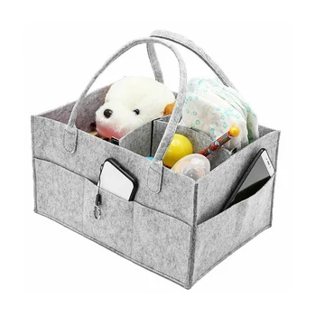 Baby Diaper Organizer Felt Portable Holder Bag for Changing Table Car Foldable Mommy Nurse Storage Bags
Baby Diaper Organizer Felt Portable Holder Bag for Changing Table Car Foldable Mommy Nurse Storage Bags