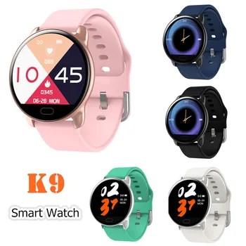 Askmeer K9 Women Smart Watch Round Color Screen Heart Rate Monitor Fitness Tracker Blood Pressure Men Sport Smartwatch PK CF58 
Askmeer K9 Women Smart Watch Round Color Screen Heart Rate Monitor Fitness Tracker Blood Pressure Men Sport Smartwatch PK CF58