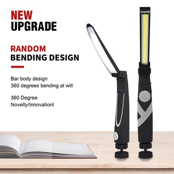 New COB Work Light USB Charging Car Inspection Lights Multi-function Led Folding with Magnets Portable Lamps Outdoor Camping Lam
New COB Work Light USB Charging Car Inspection Lights Multi-function Led Folding with Magnets Portable Lamps Outdoor Camping Lam