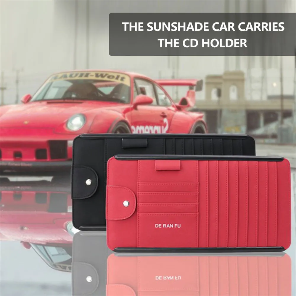 Car Accessories Sunglasses Clip PU Storage Bag Multifunctional Sun Visor Bill Business Card Holder Storage Box Car Organizer
Car Accessories Sunglasses Clip PU Storage Bag Multifunctional Sun Visor Bill Business Card Holder Storage Box Car Organizer