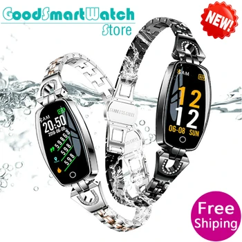 New H8 Women Bracelet Sport Smart Watch 2020 Waterproof Heart Rate Monitoring Bluetooth For iOS Android Smartwatch Women Gift
New H8 Women Bracelet Sport Smart Watch 2020 Waterproof Heart Rate Monitoring Bluetooth For iOS Android Smartwatch Women Gift